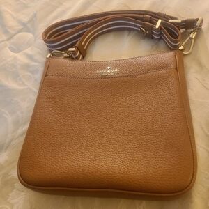 Kate Spade Tan Leather Satchel Bag